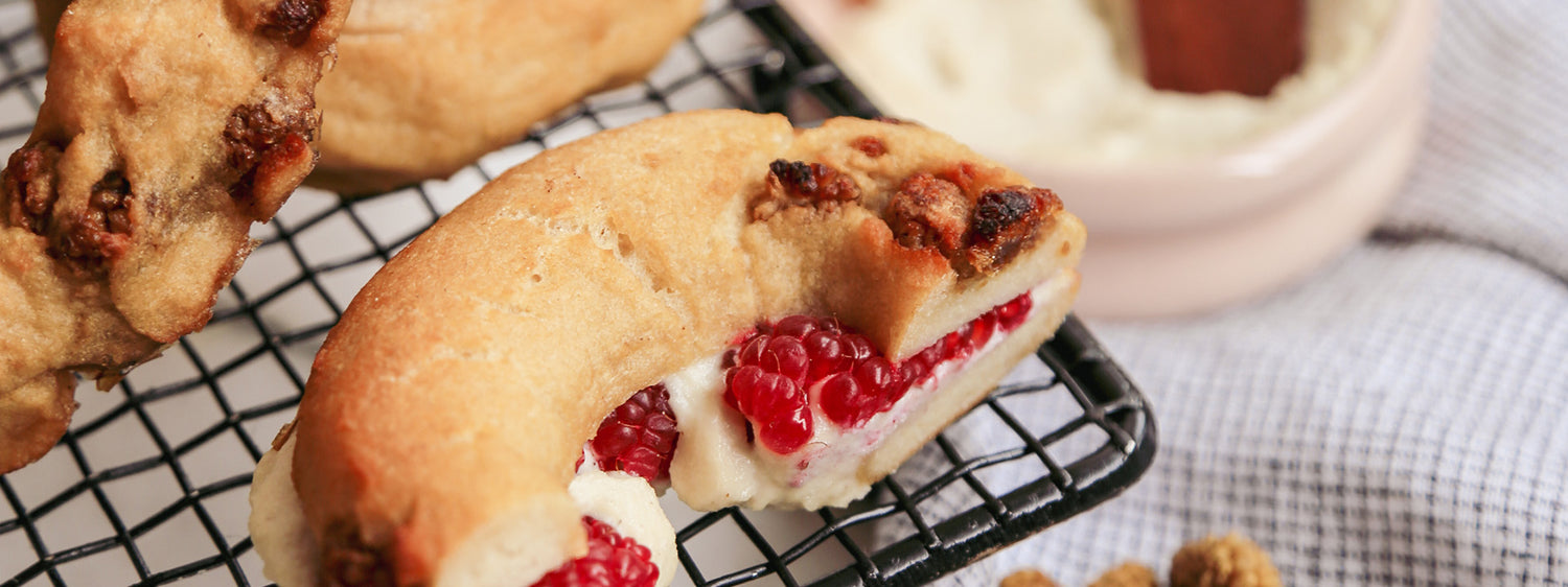 Gluten-Free Mulberry Bagels