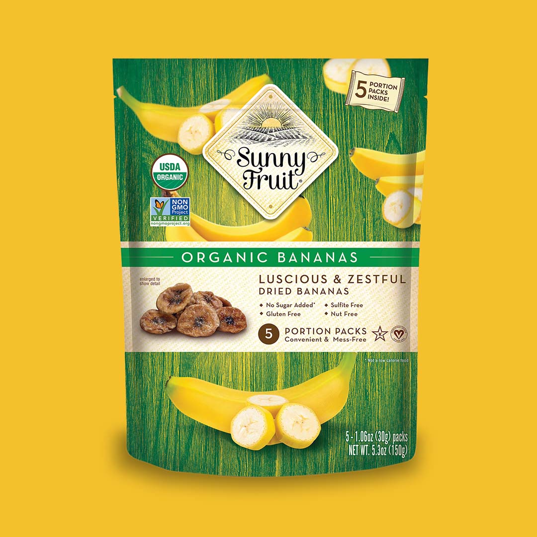 ORGANIC DRIED BANANAS