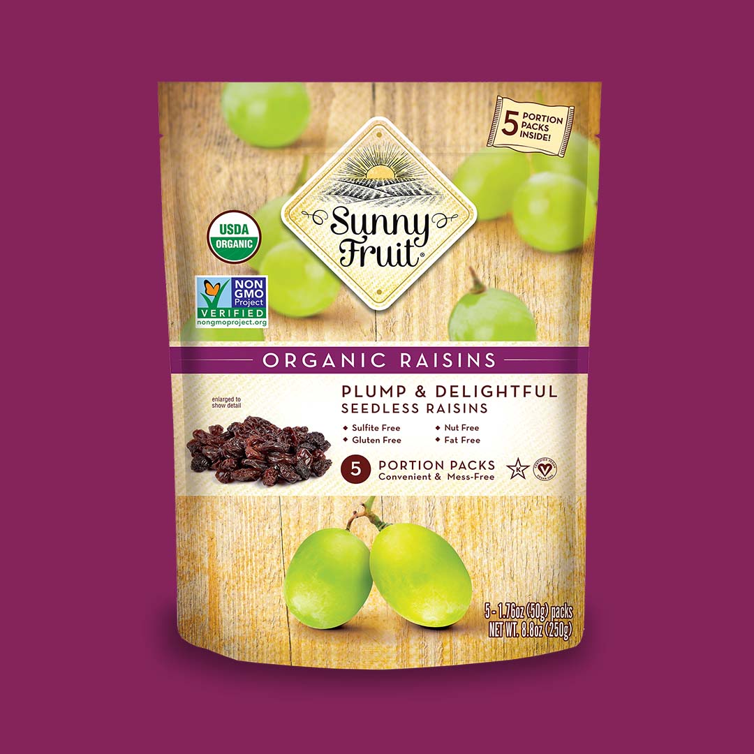 ORGANIC DRIED RAISINS