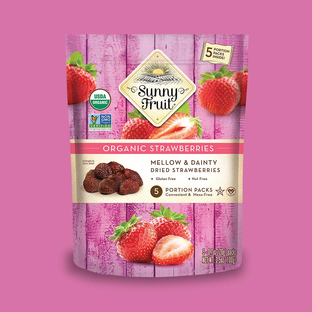 ORGANIC DRIED STRAWBERRIES