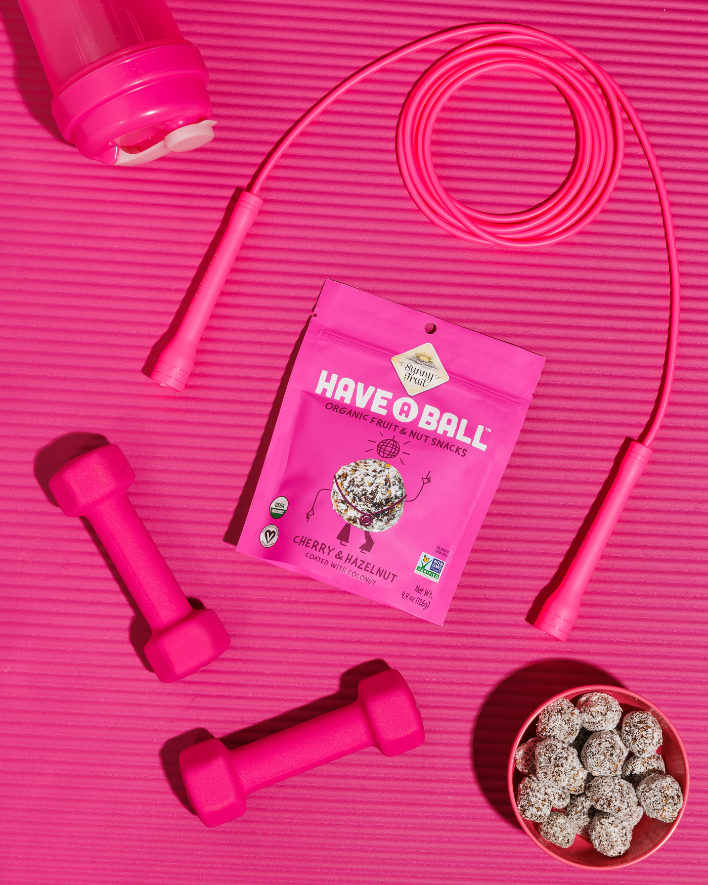 ORGANIC CHERRY & HAZELNUT BALLS