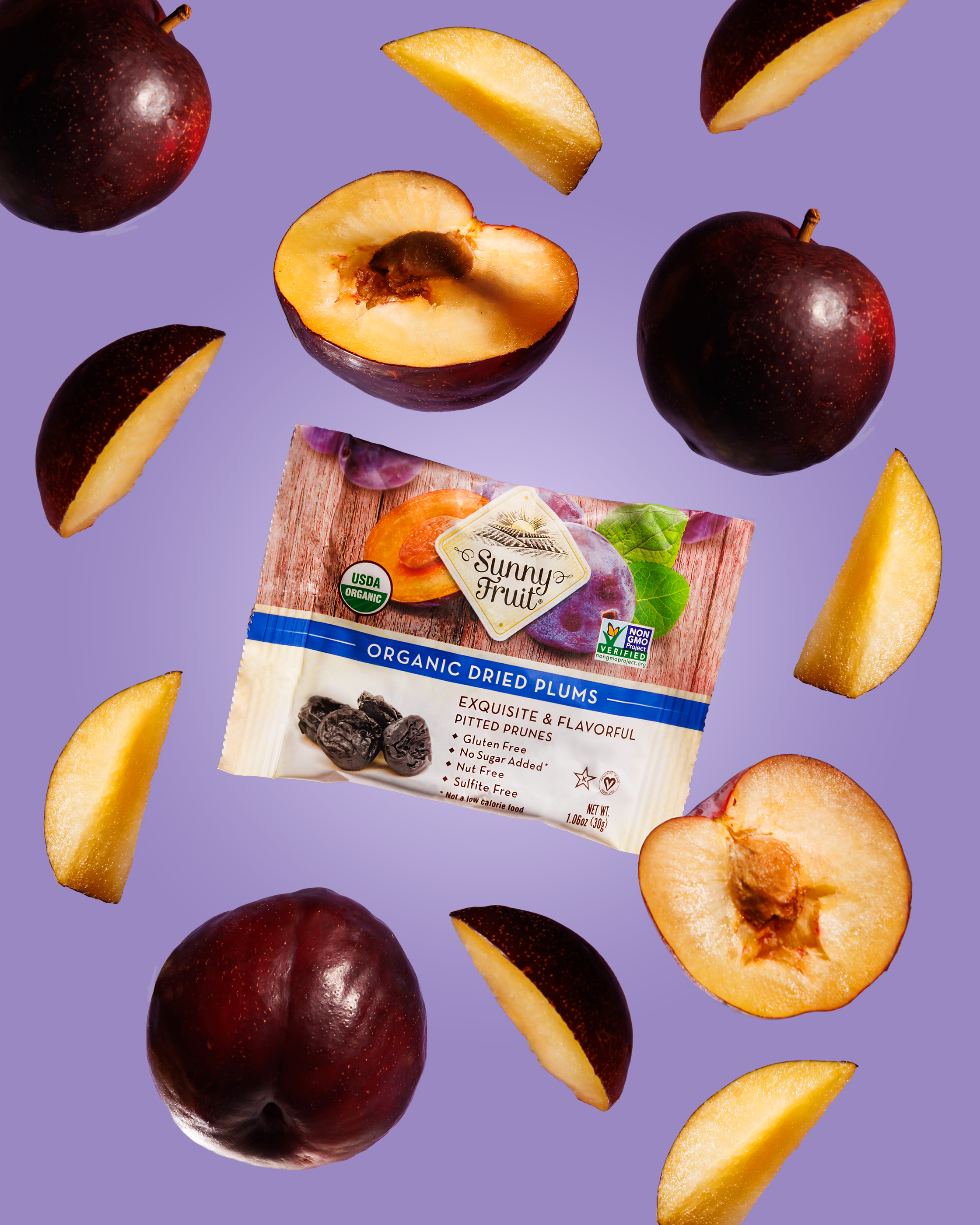 ORGANIC DRIED PLUMS
